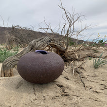 Load image into Gallery viewer, Wild clay vase, North Park, purple