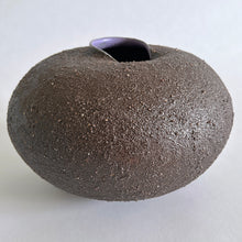 Load image into Gallery viewer, Wild clay vase, North Park, purple