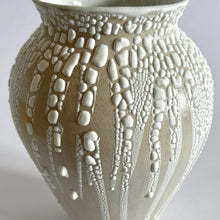 Load image into Gallery viewer, Crackle vase white 002
