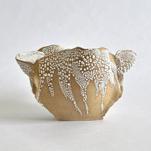 Load image into Gallery viewer, Crackle wavy vase