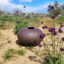 Load image into Gallery viewer, Wild clay vase, North Park, purple